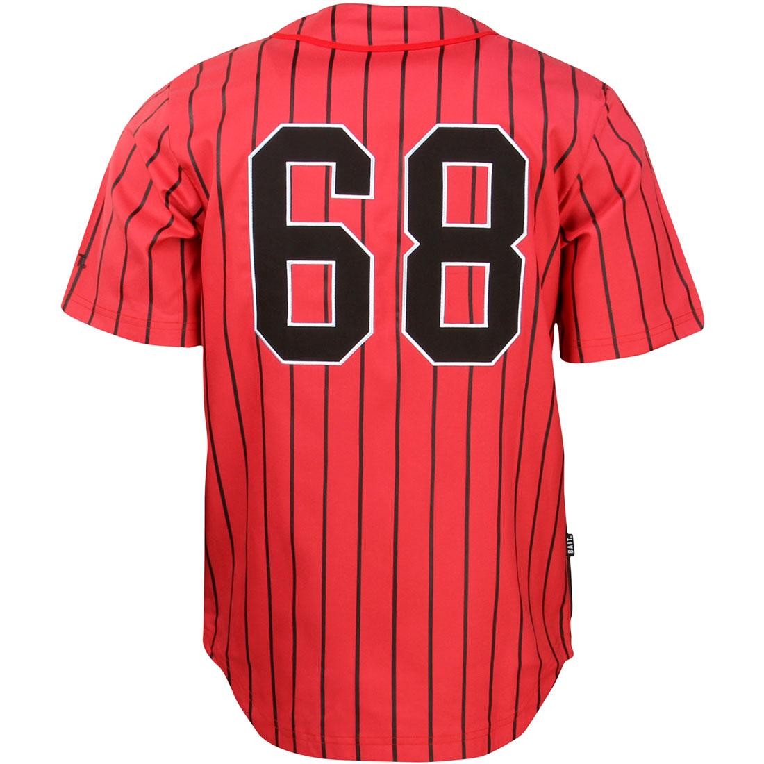baseball jersey black and red