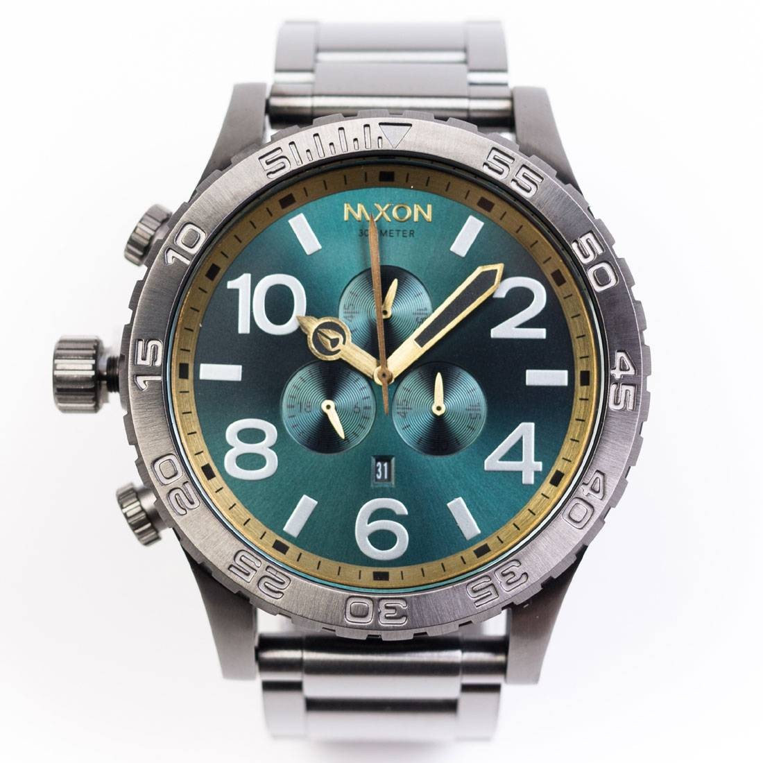 Nixon 51-30 Chrono Watch (gray / gunmetal / spruce)