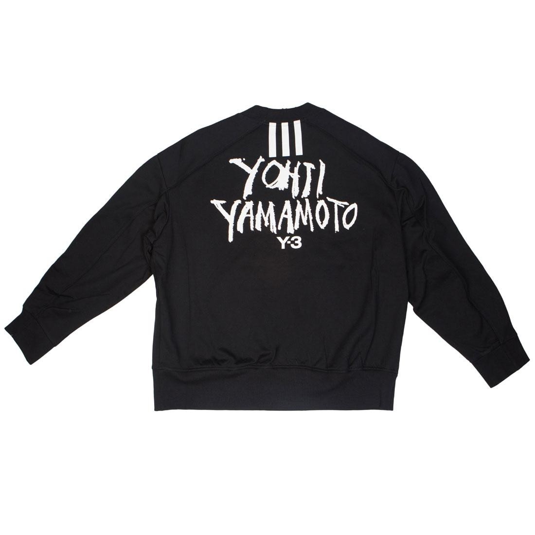 Adidas Y-3 Men Signature Graphic Crew Sweater (black)