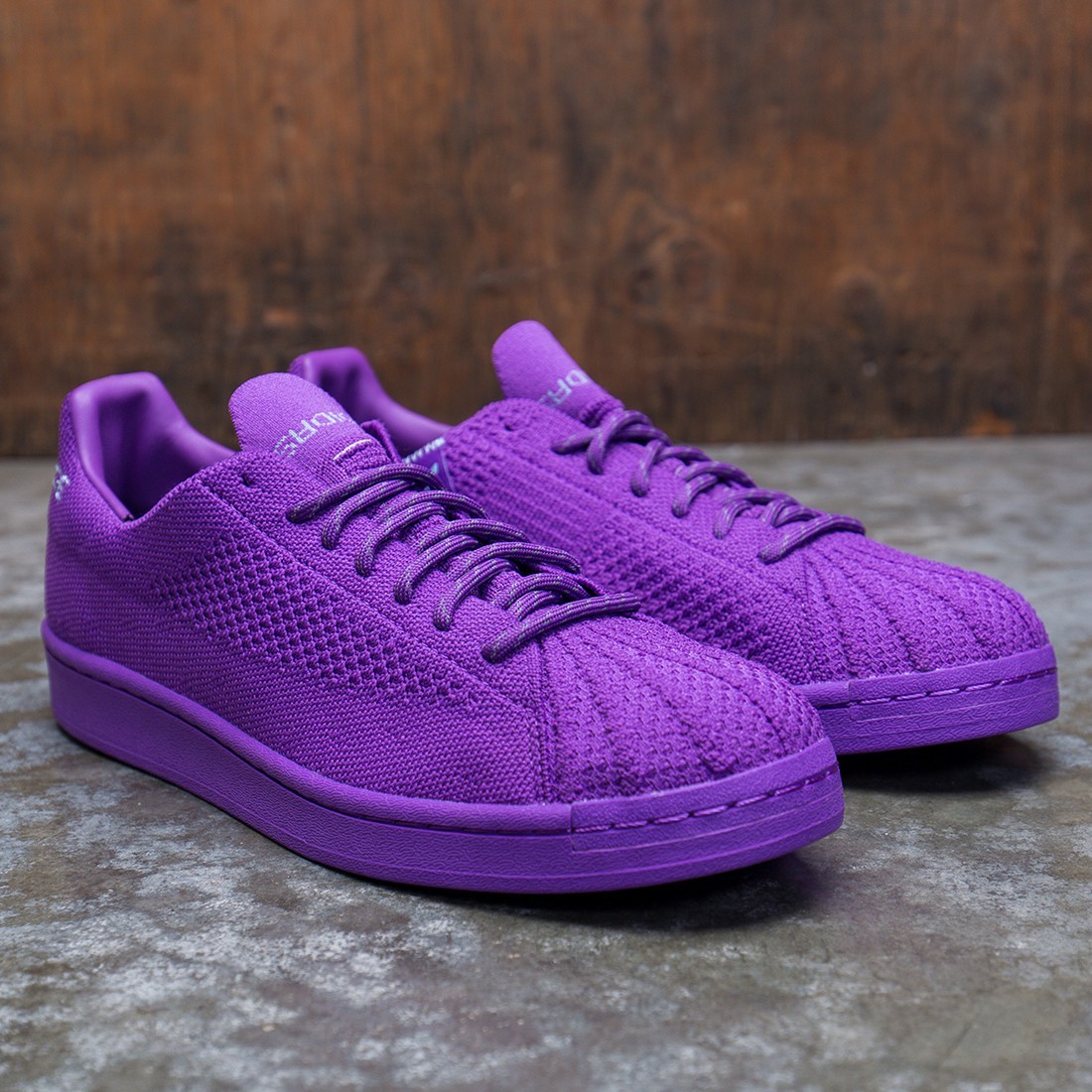 adidas originals superstar primeknit men purple