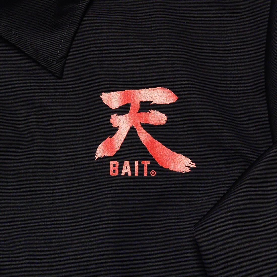 Bait X Street Fighter Men Akuma Coaches Jacket Black