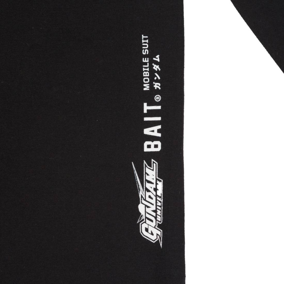 BAIT x Gundam Universe Men Wing Gundam Long Sleeve Tee (black)