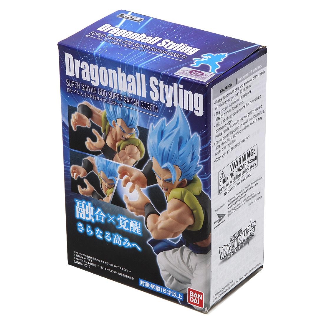 6 Super Saiyan God Gogeta Figure Details about   Bandai Dragon Ball Styling Vol