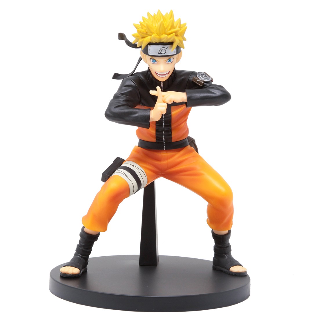 Banpresto Naruto Shippuden Vibration Stars Naruto Uzumaki II Figure orange