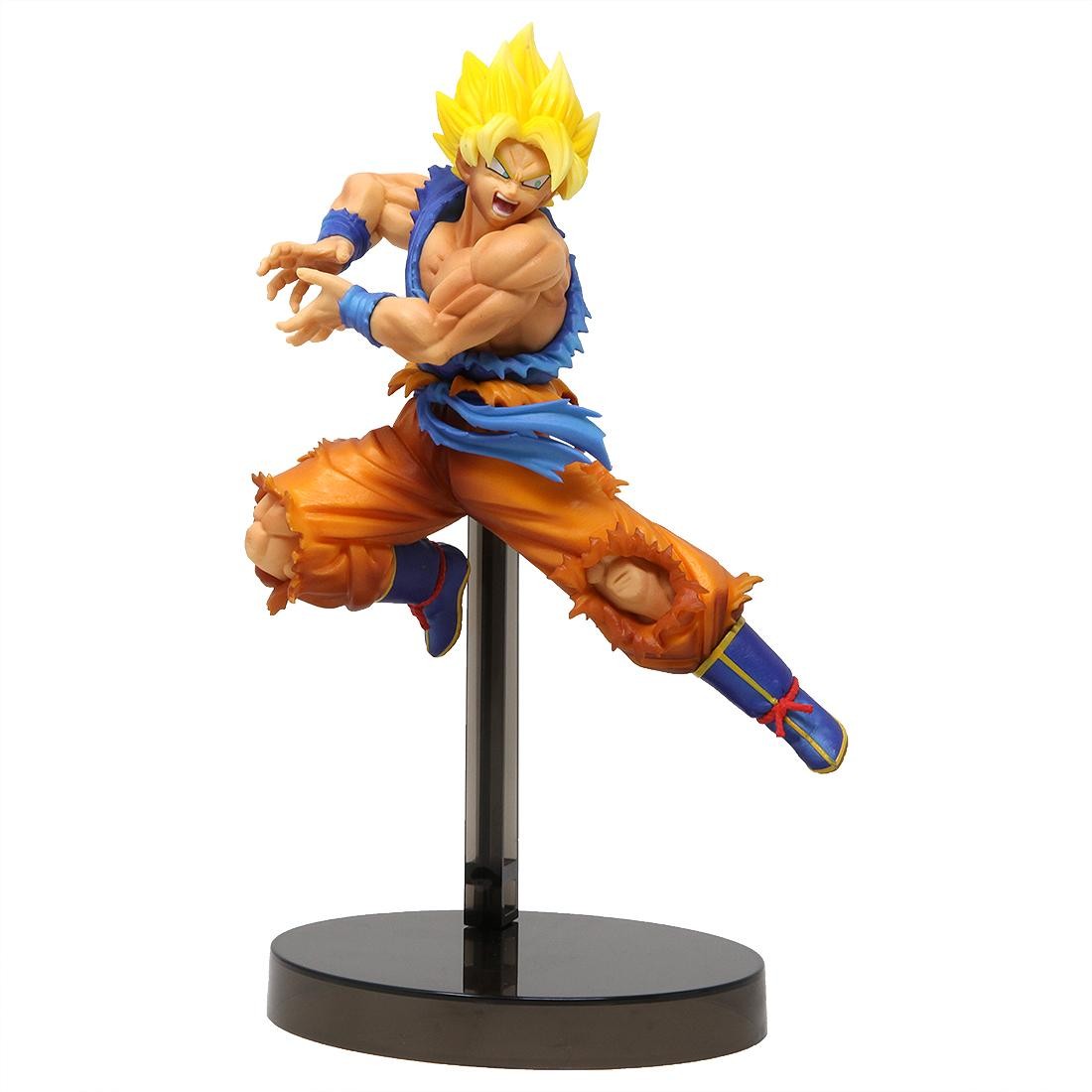 Banpresto Dragon Ball Super Z-Battle Super Saiyan Son Goku Figure yellow