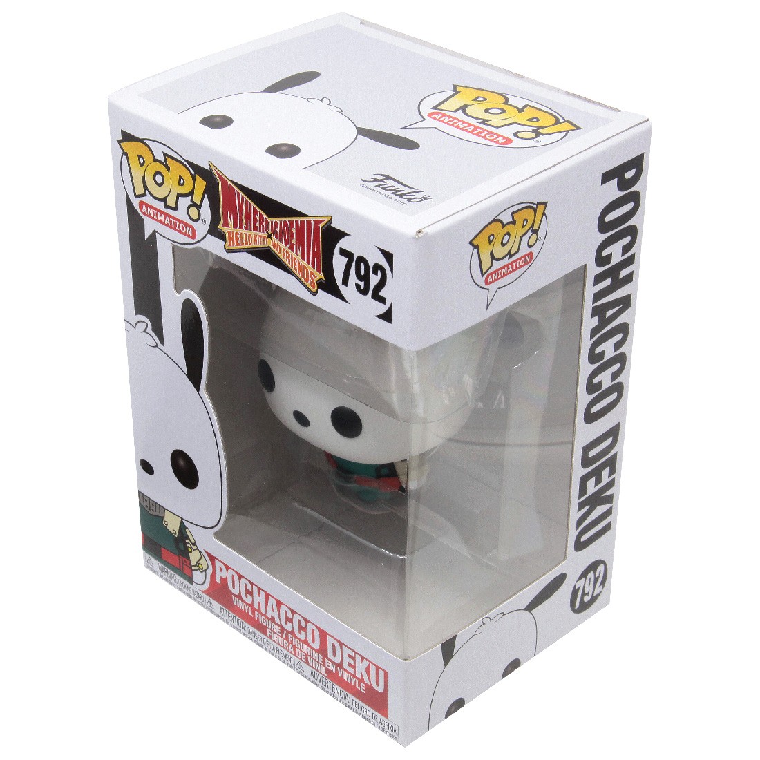 my hero x sanrio pop