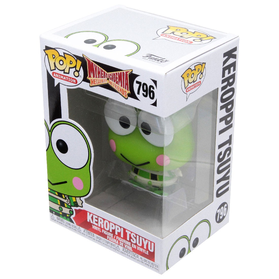 Funko Pop Animation Sanrio X My Hero Academia Keroppi Tsuyu Green