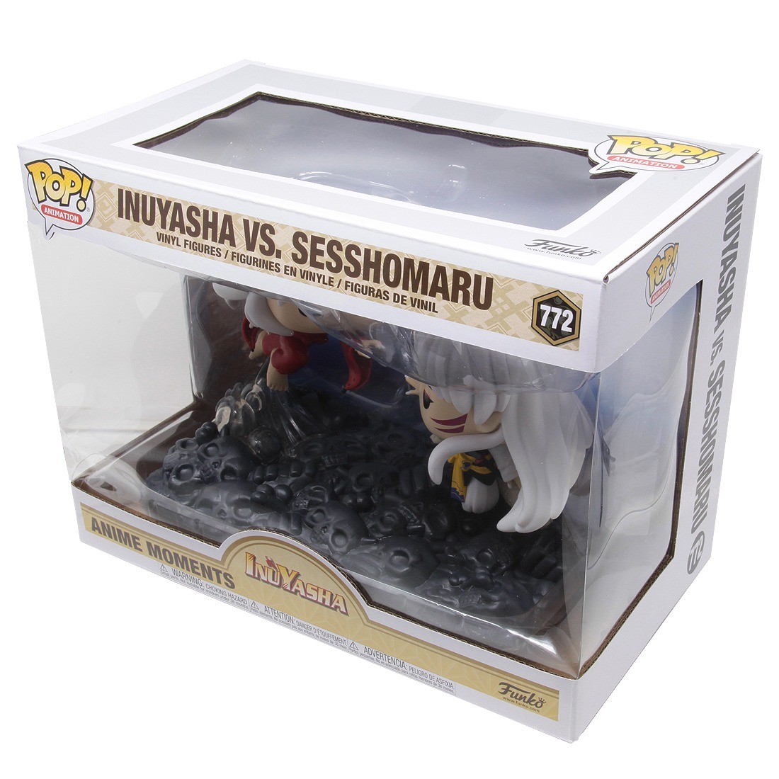 Funko Pop Moment Inuyasha Inuyasha Vs Sesshomaru Figure White