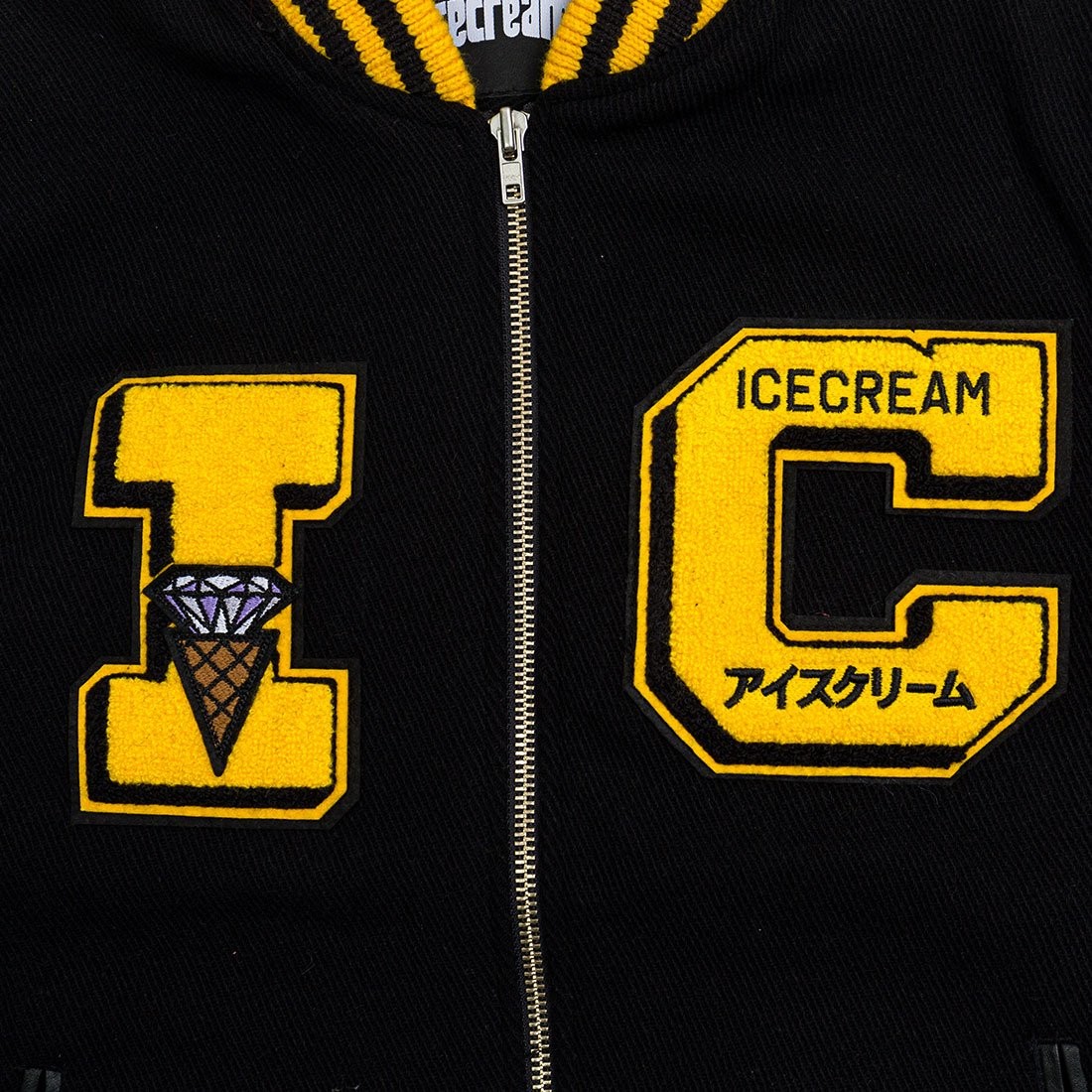 Ice cream discount dipped varsity jacket