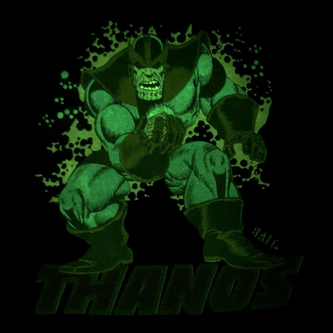 BAIT x Marvel Thanos Men Power Stance Glow In The Dark Hoody black