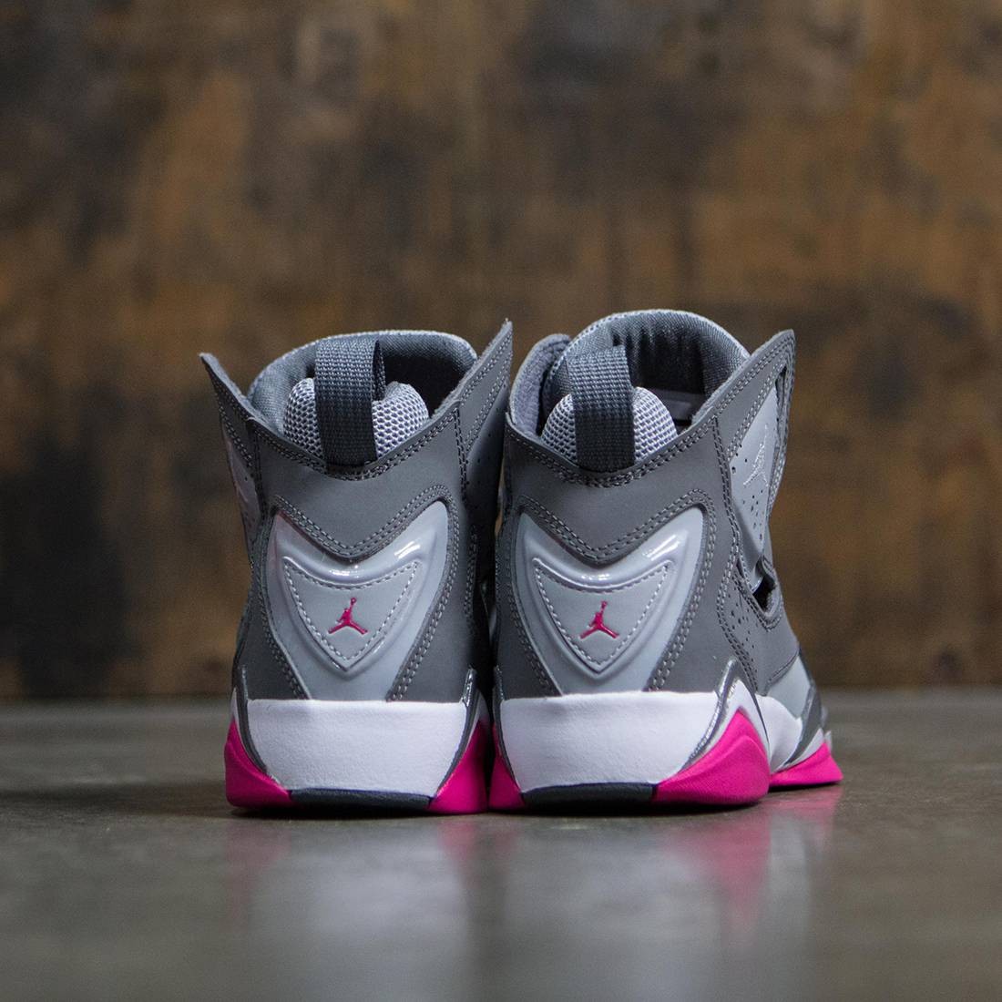 pink gray and white jordans
