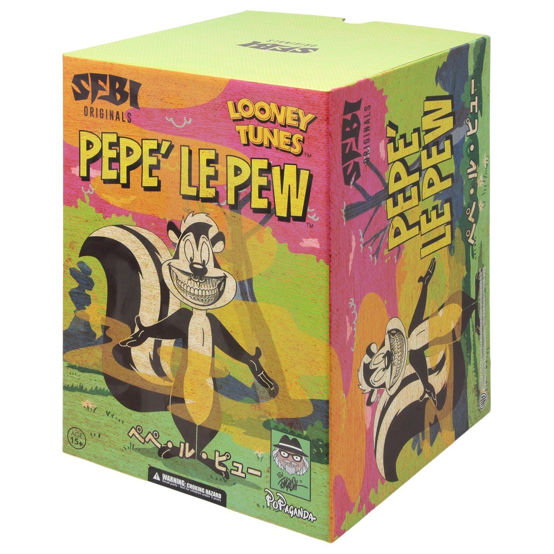 Details about   Ron English x Looney Tunes Pepe Le Pew Figure 