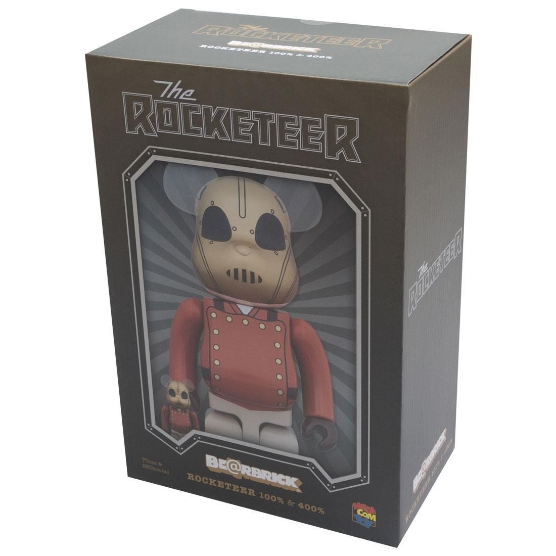 Medicom BE@RBRICK Rocketeer 100% 400% Bearbrick Figure Set 