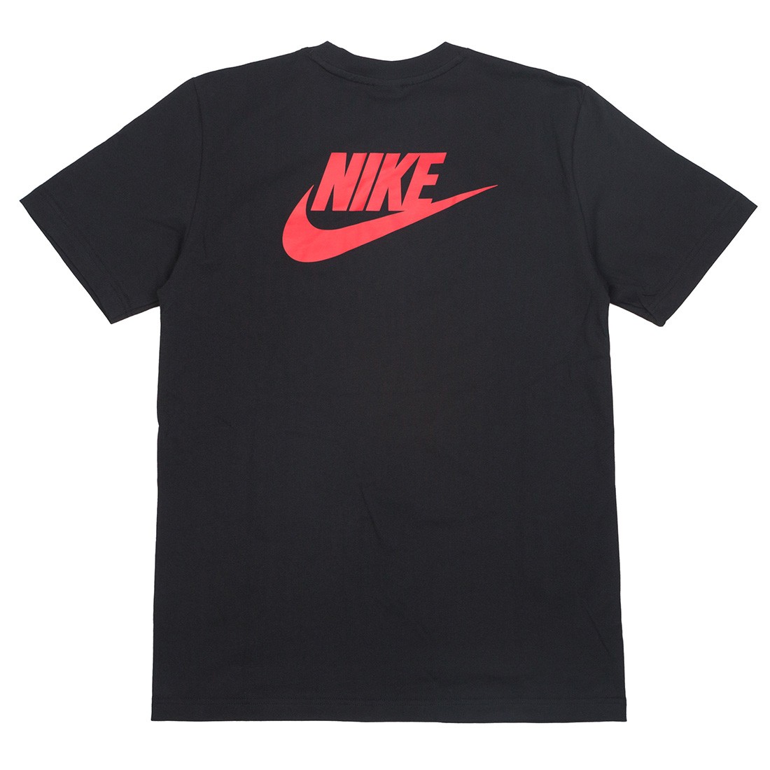 black and red nike tee