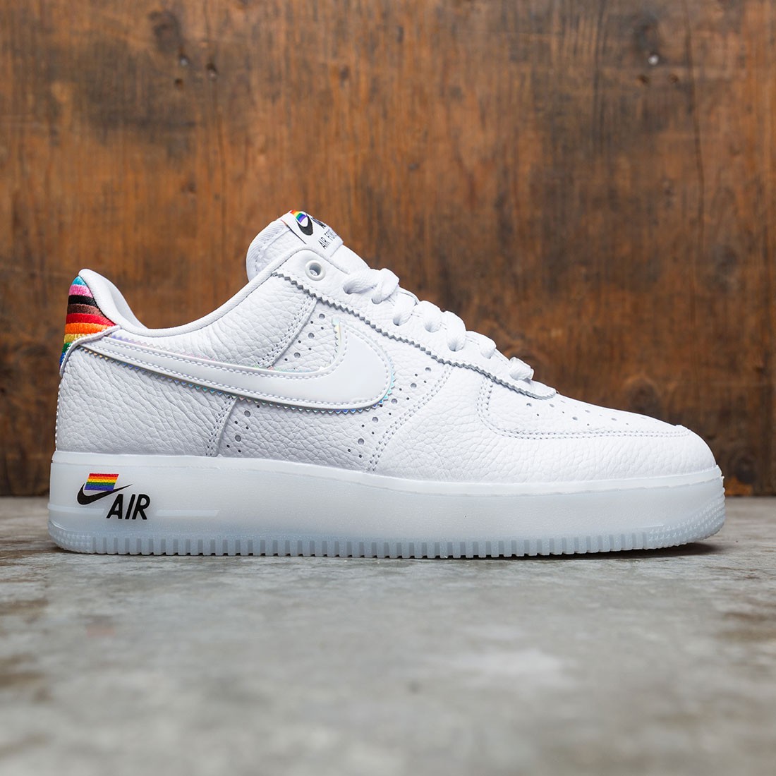 nike men air force 1 betrue white white multi color