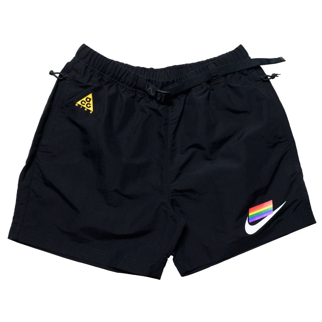 black nike shorts mens