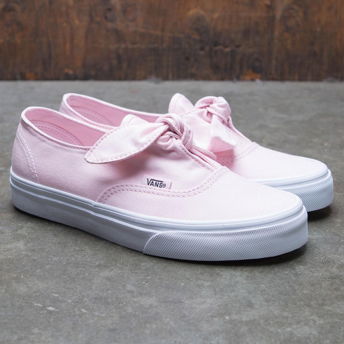 Vans Women Authentic Knotted pink white