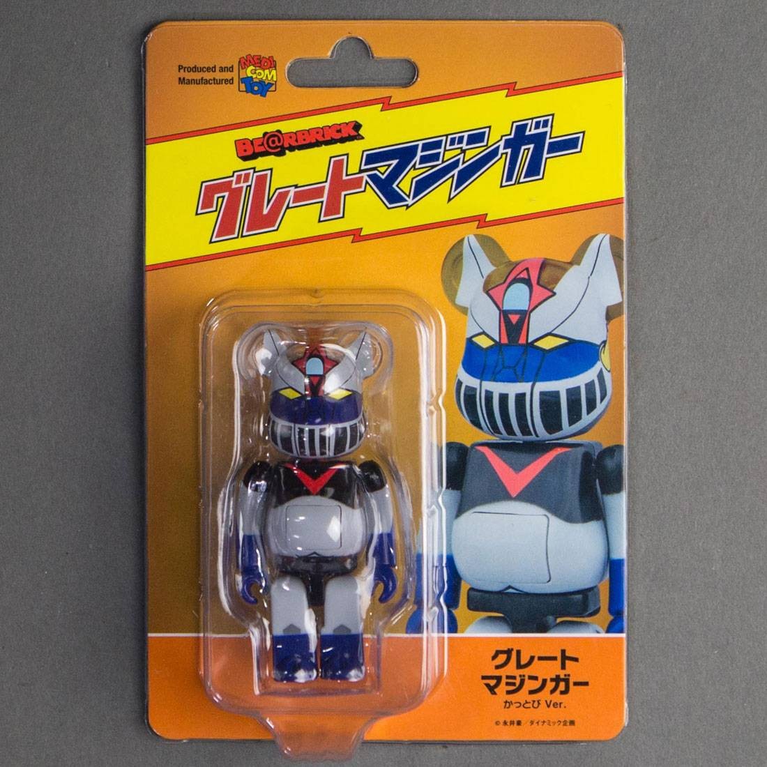 100/% Figure Medicom Be@rbrick Bearbrick Great Mazinger Kattobi Ver.