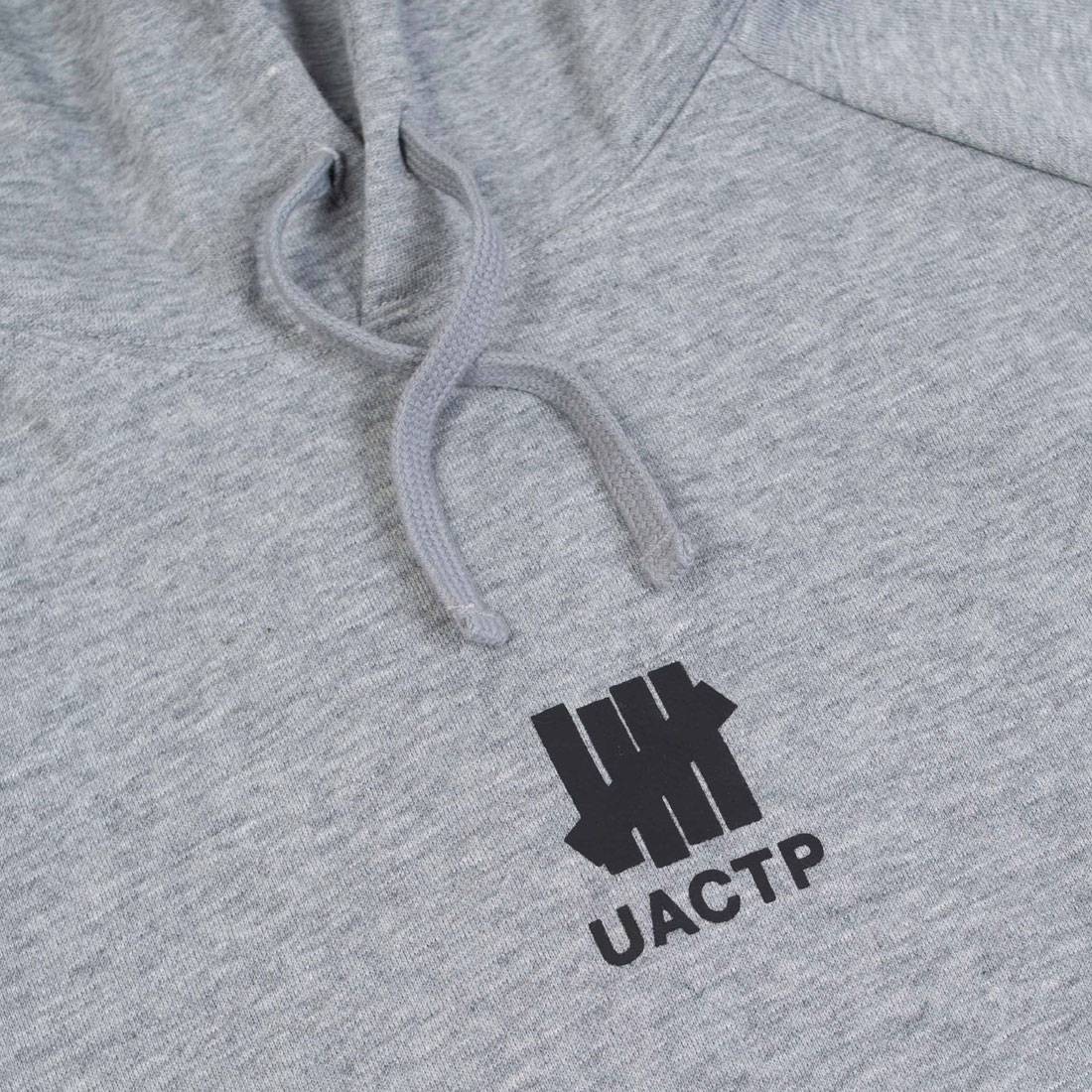 Undefeated Men UACTP Short Sleeve Pullover Hoody gray heather