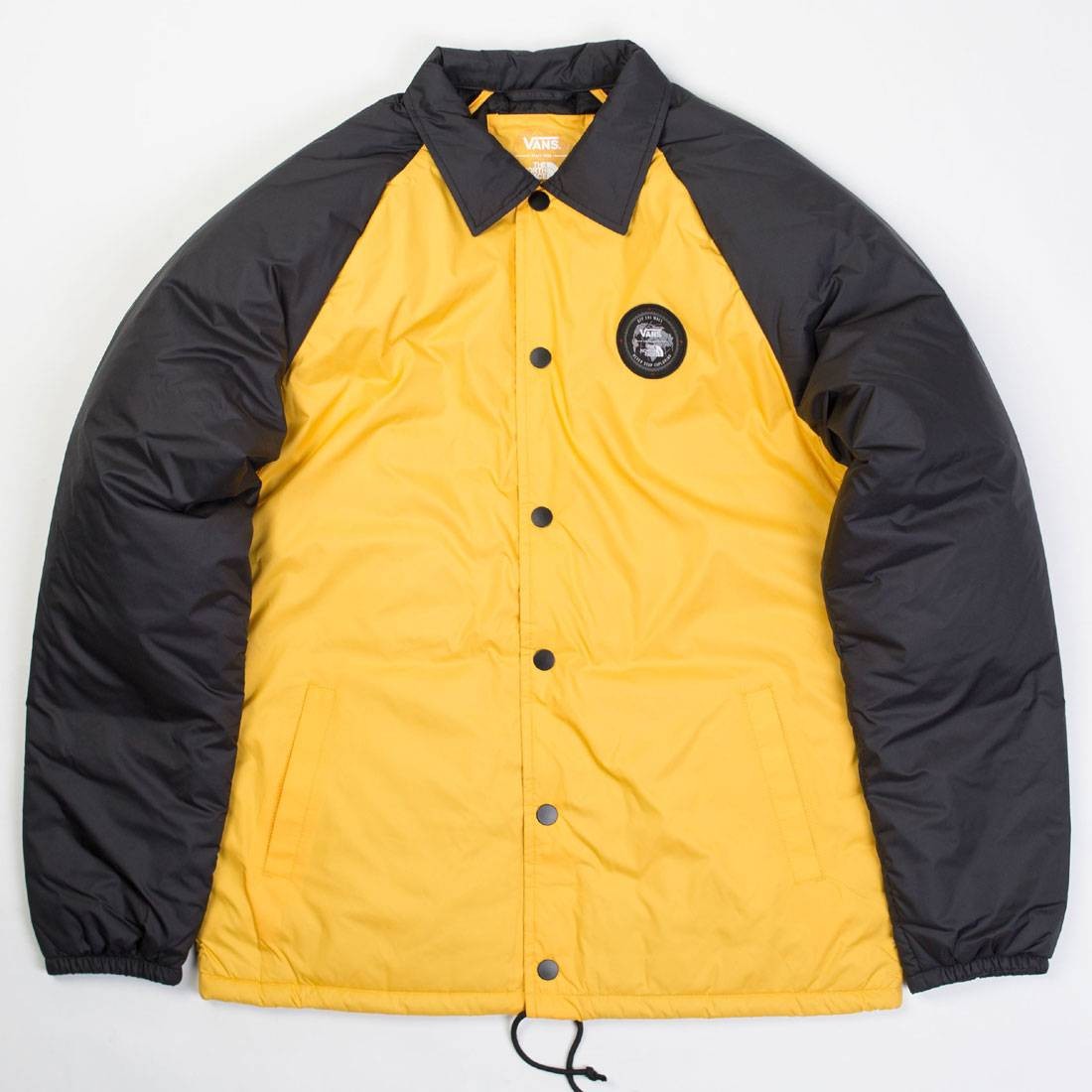 vans torrey jacket yellow