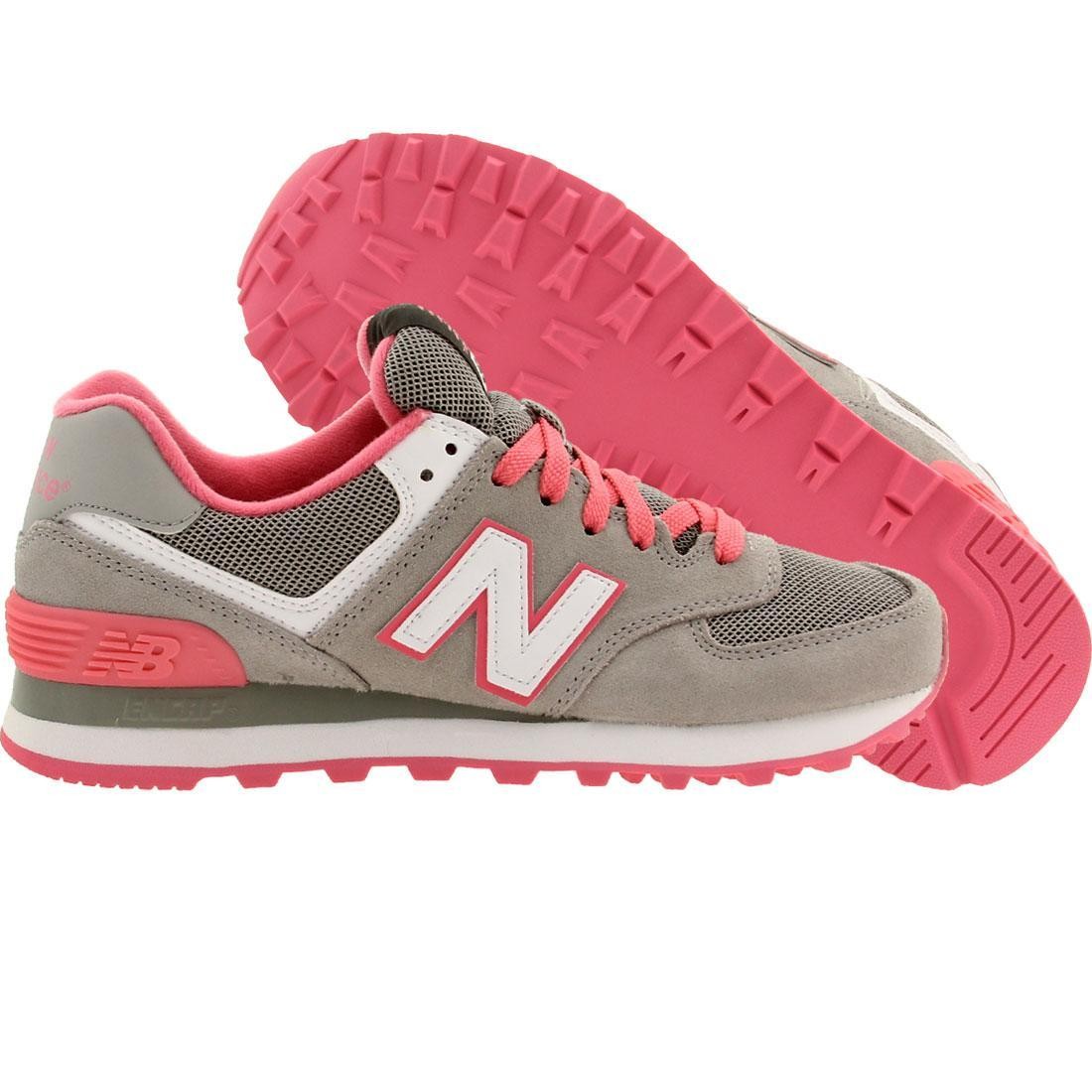 New Balance Women WL574CPF Core Plus gray pink 574 classic running ...