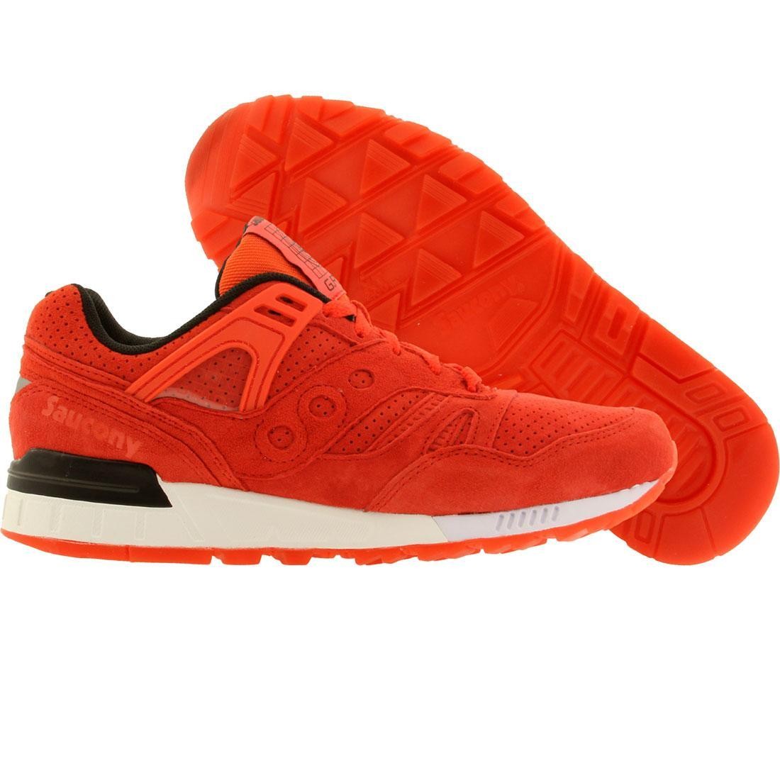 saucony mens red