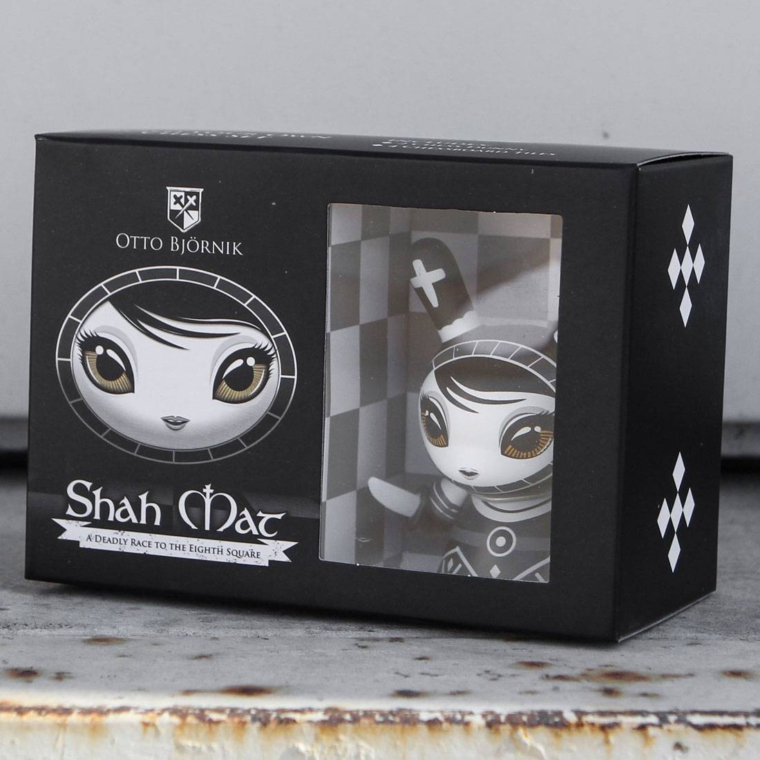 Shah Mat Otto Bjornik Dunny Chess Series New Sealed Display Case by Kidrobot 