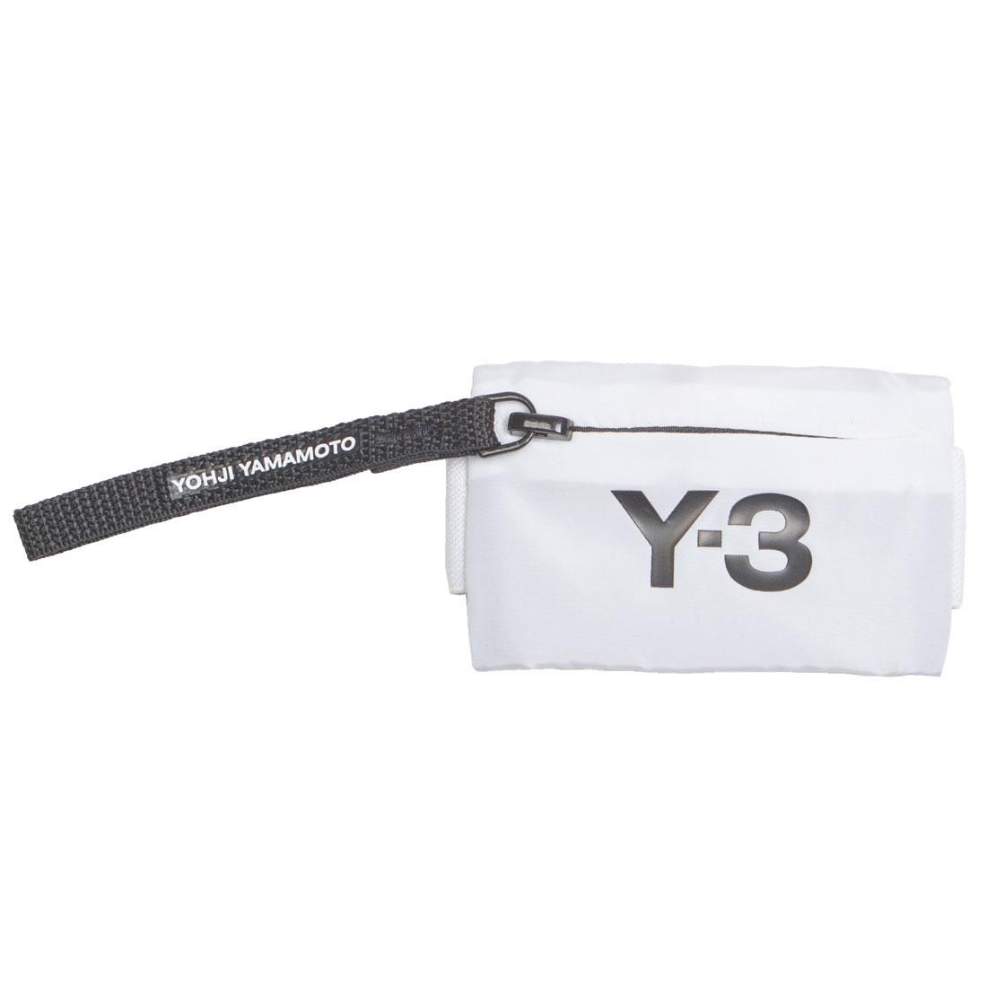 Adidas Y-3 Mini Wrist Wallet white