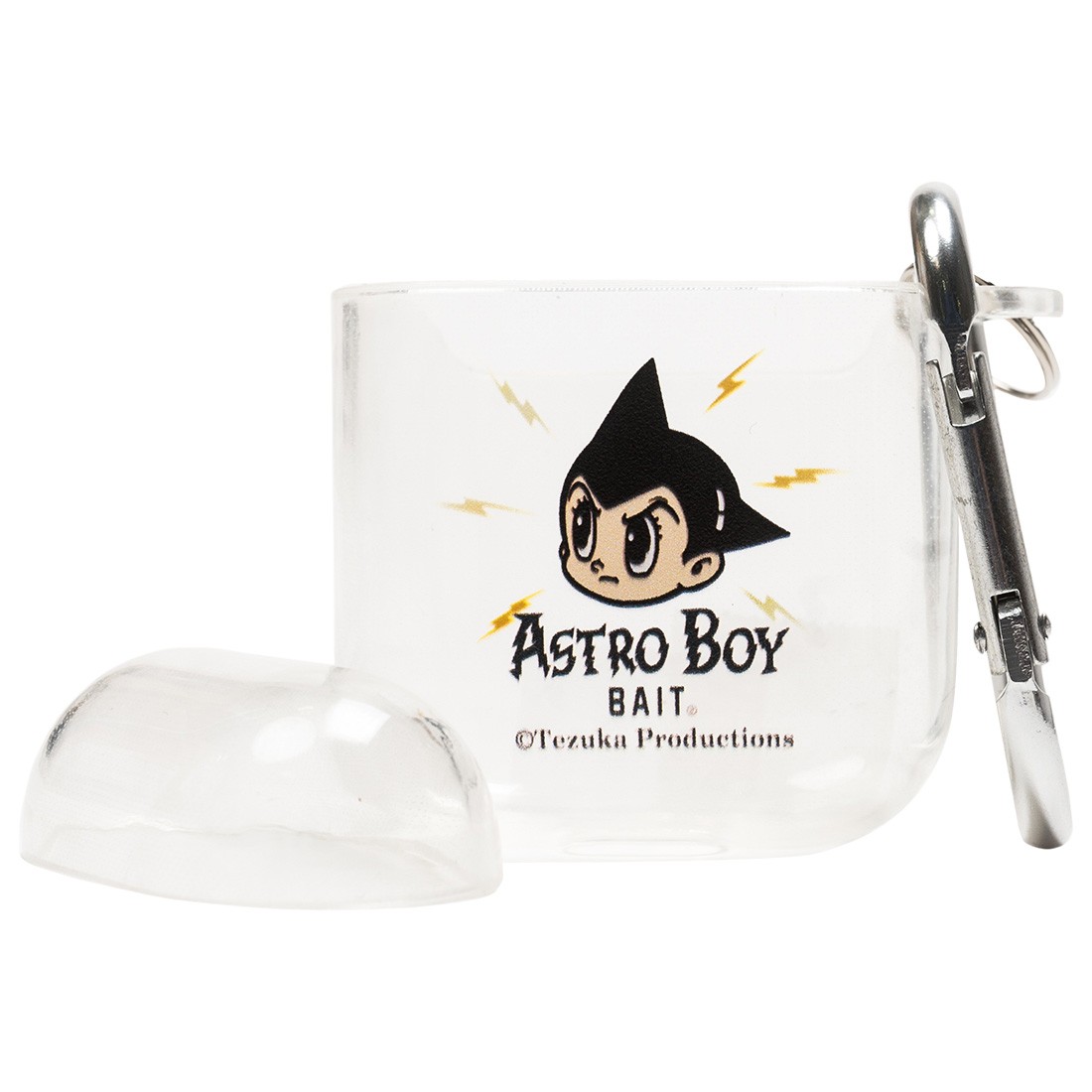 BAIT x Astro Boy Head Airpod Case (white / clear)