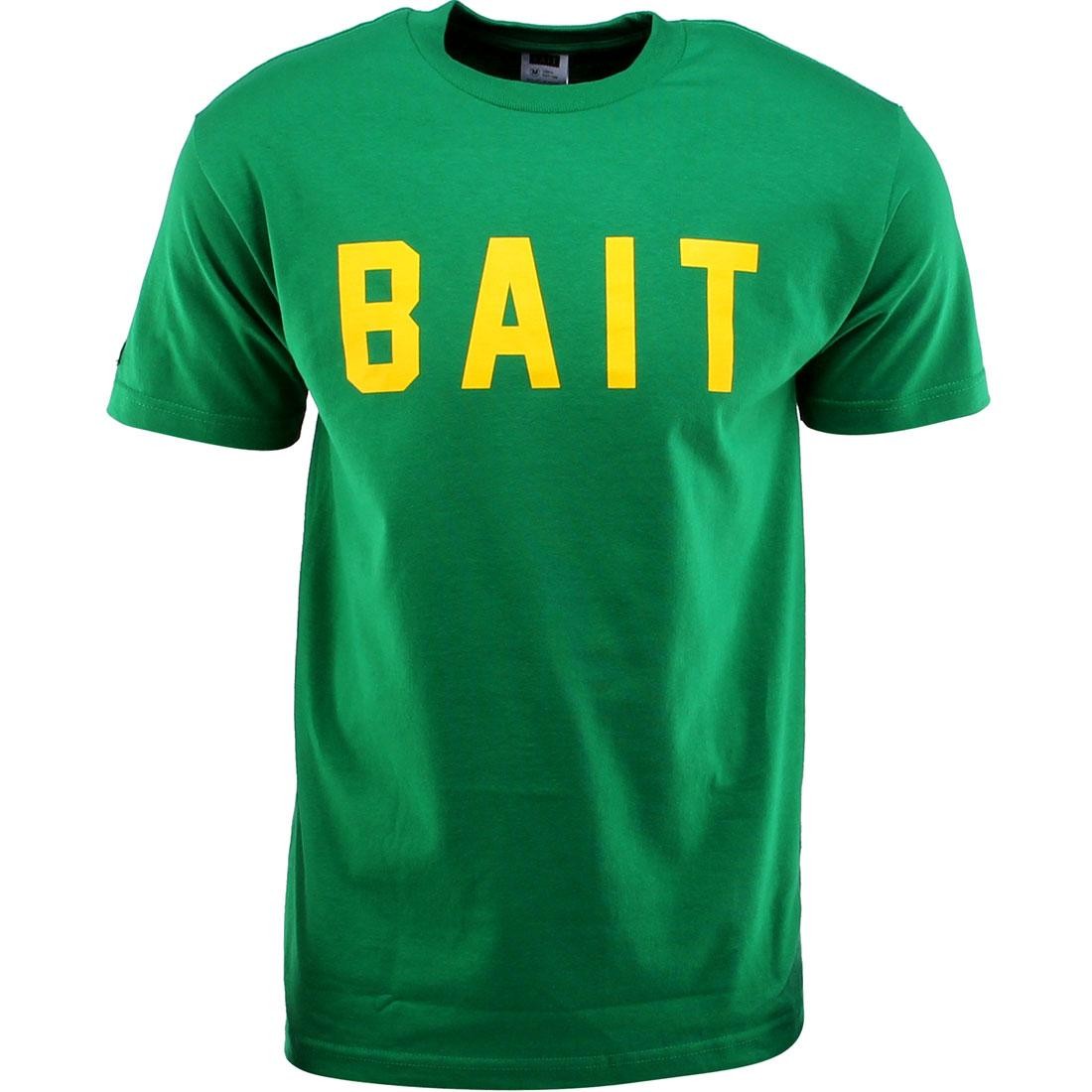 BAIT Logo Tee (green / kelly green / yellow)