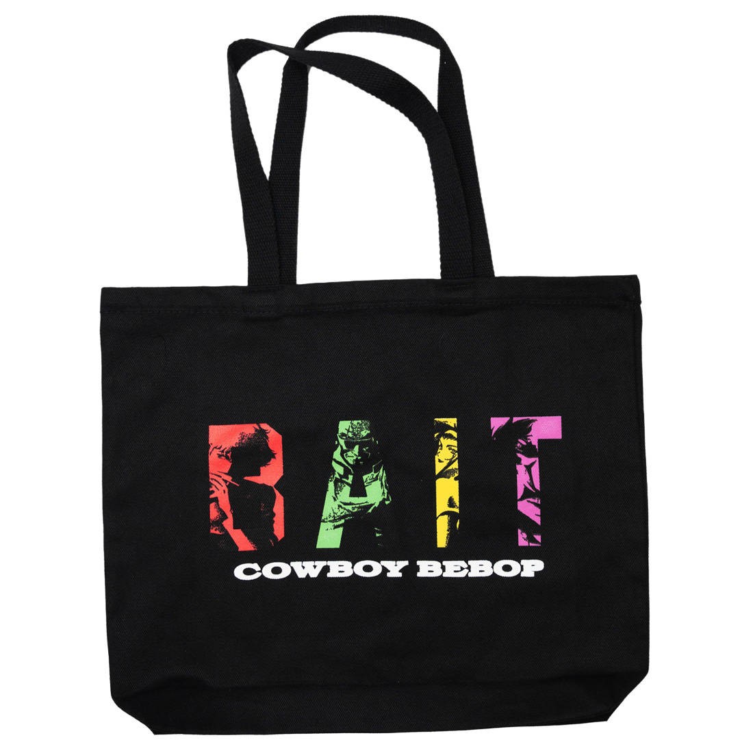 BAIT x Cowboy Bebop Tote Bag (black / canvas)
