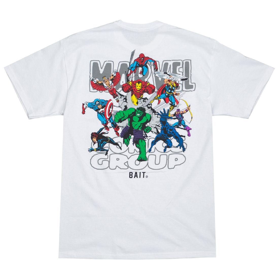 BAIT x Marvel Comics Men Avengers Group Tee (white)