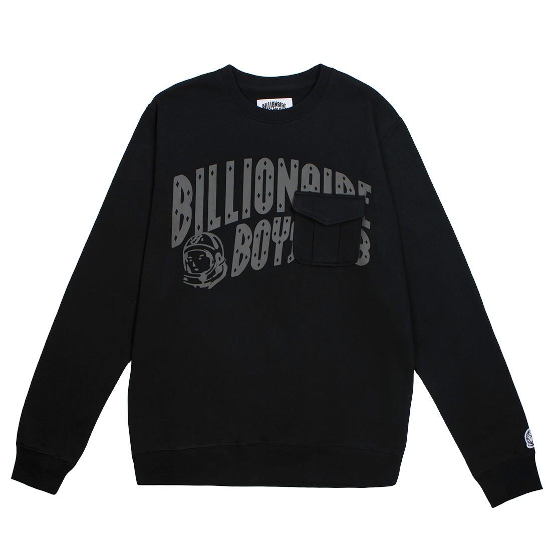 Billionaire Boys Club Men Classic Crew Sweater black