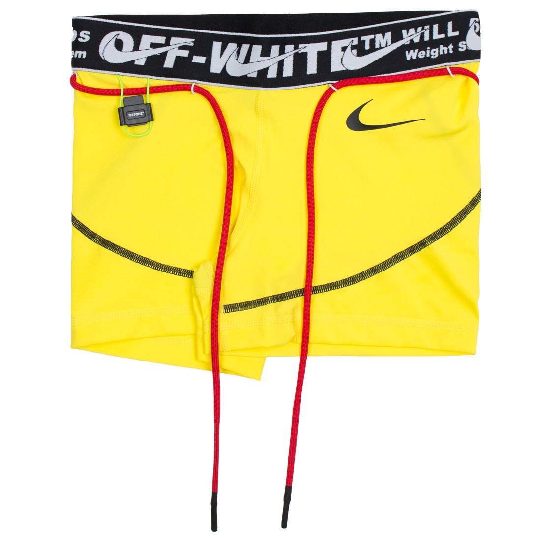 opti yellow nike shorts