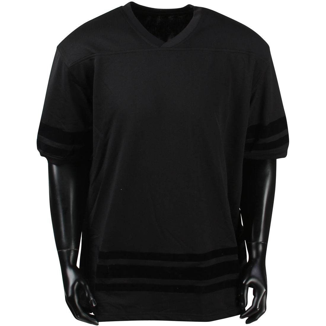 black mesh football jersey