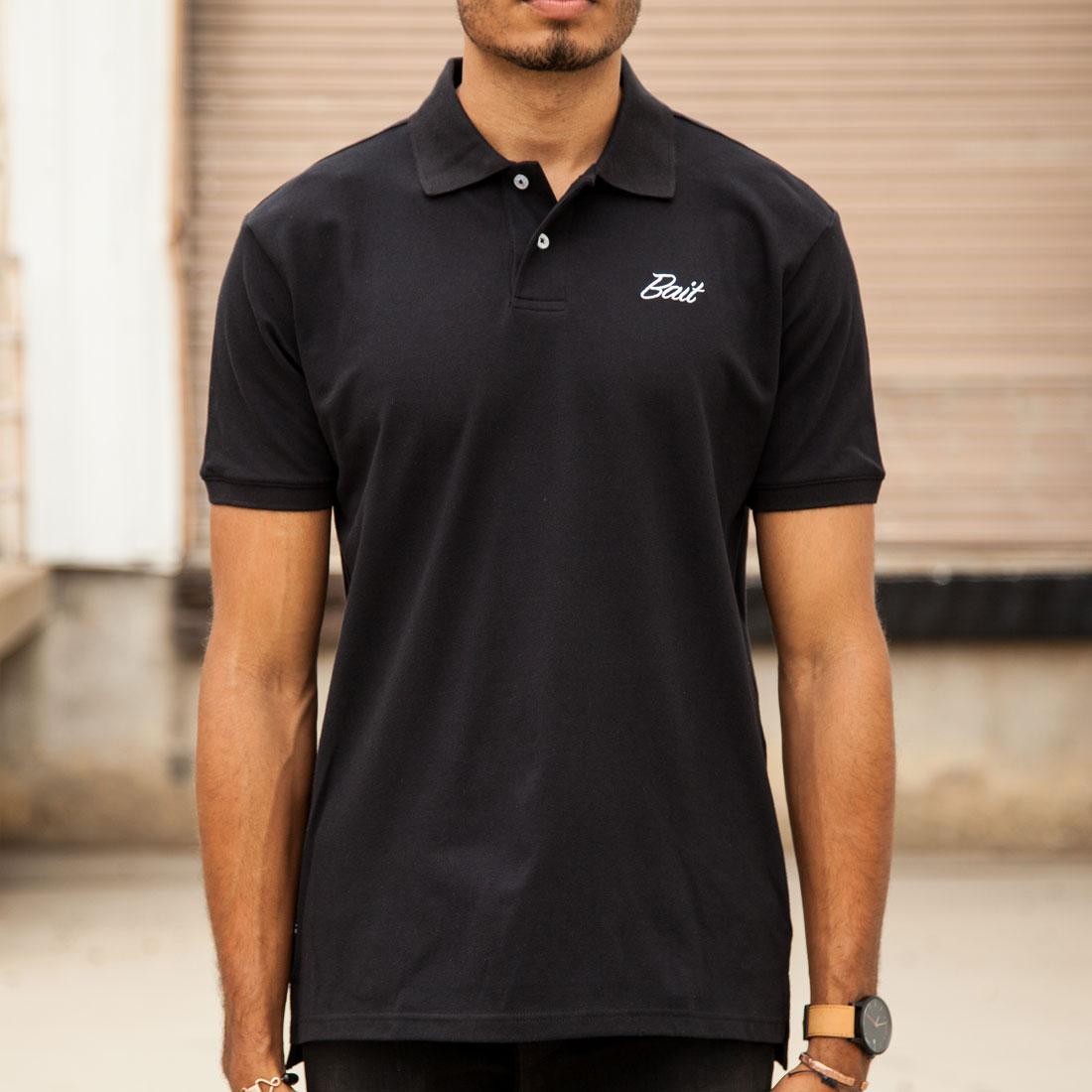 BAIT Men Core Polo Shirt (black)