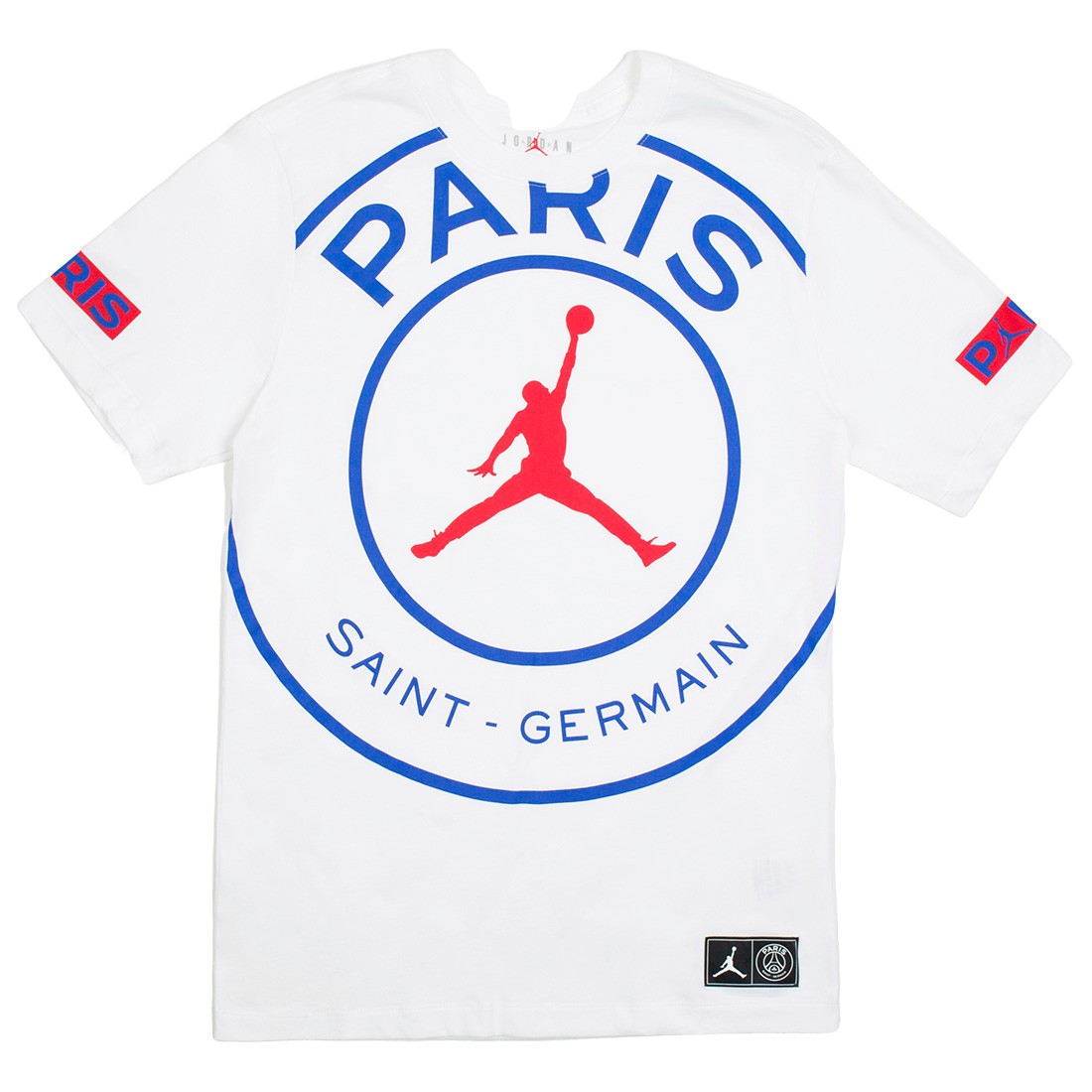 x paris saint germain logo tee white 