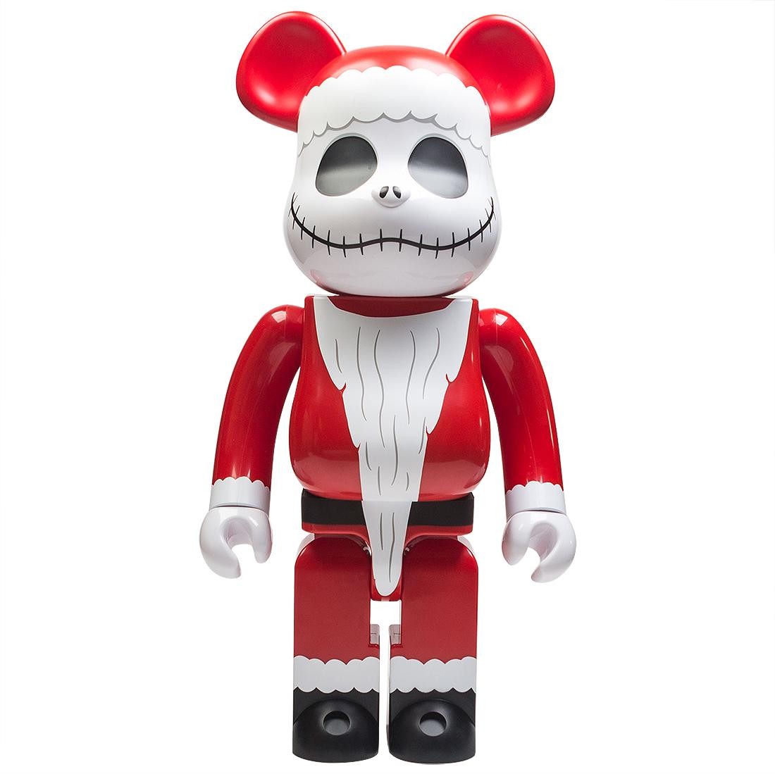 Medicom The Nightmare Before Christmas Santa Jack 1000% Bearbrick Figure  (red)