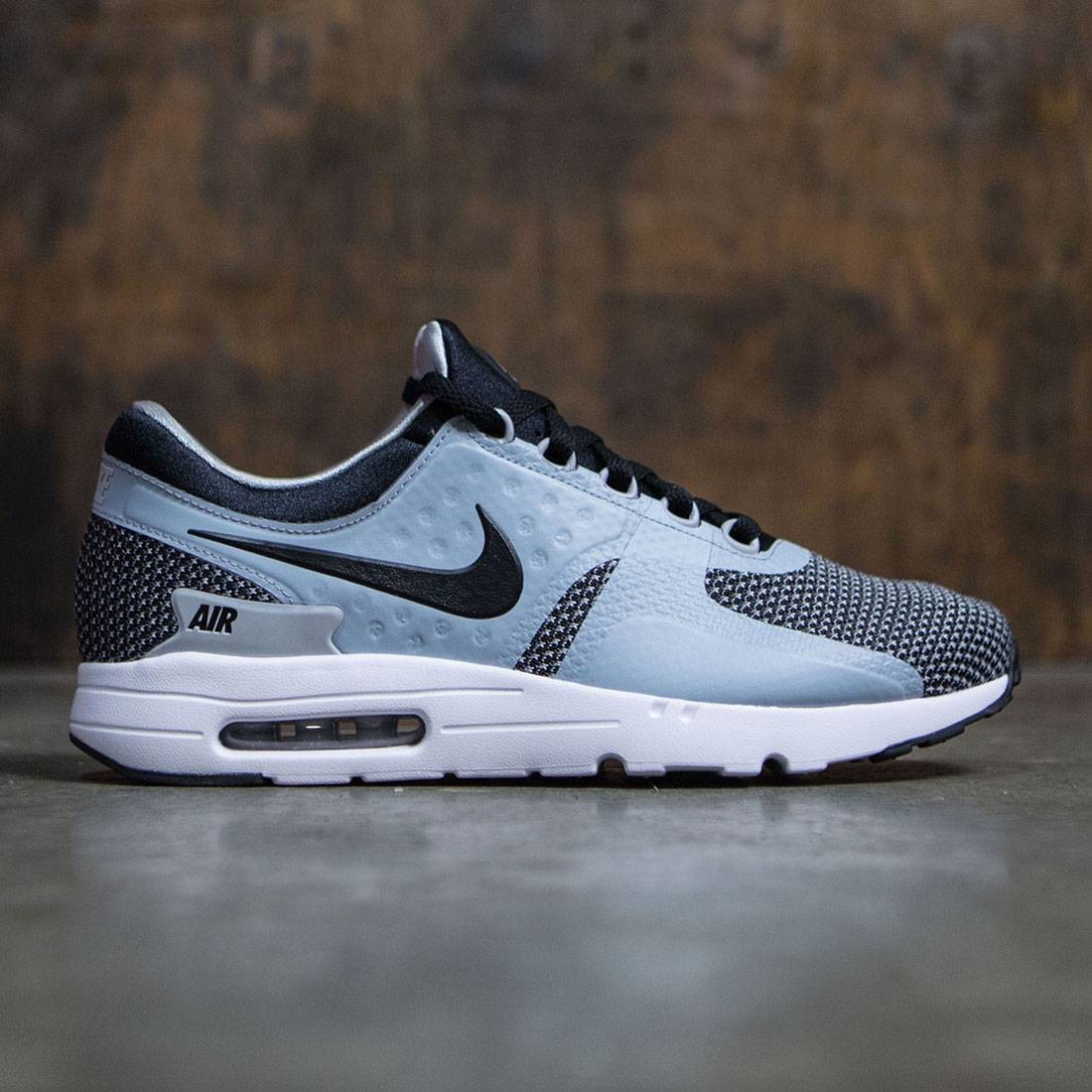 air max zero black white wolf grey