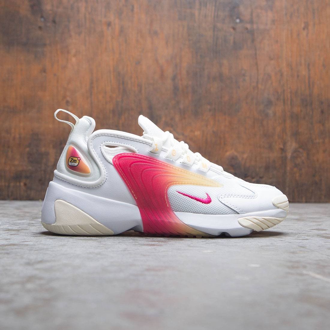 nike zoom 2k pink and white