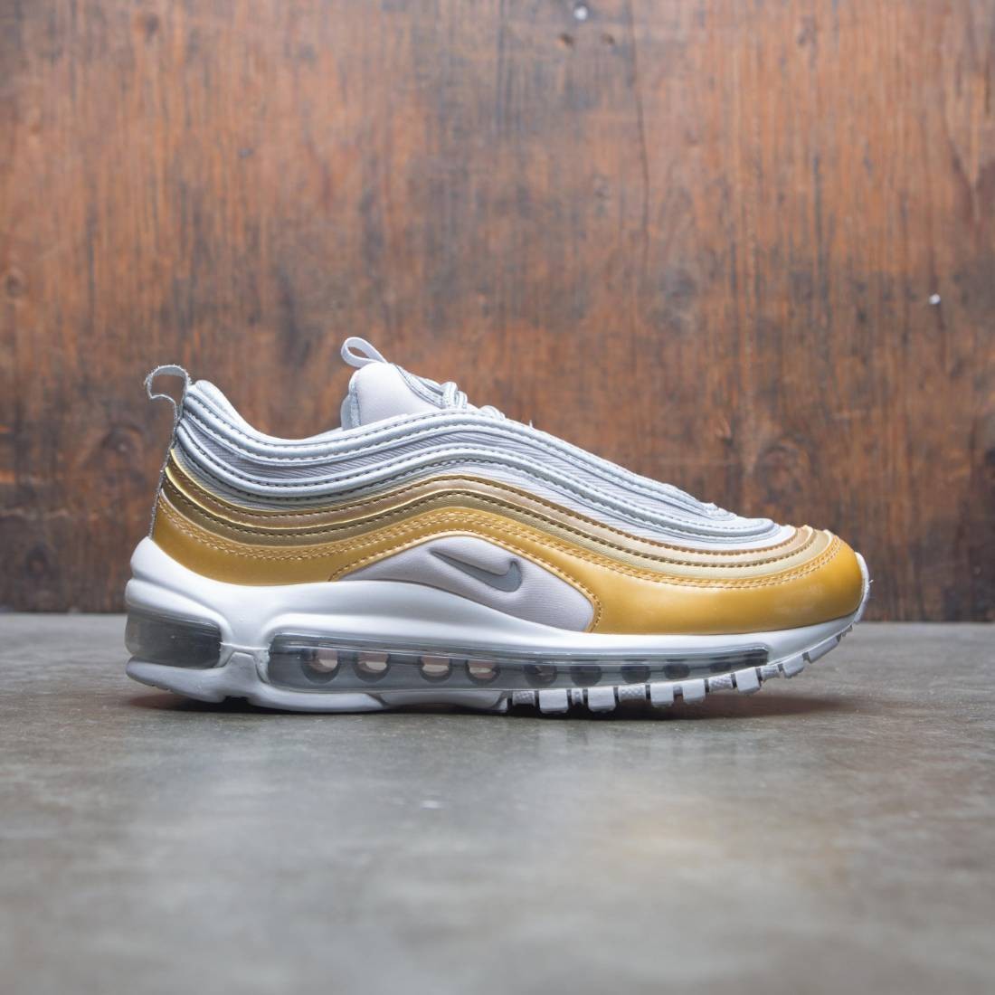 air max 97 silver gold