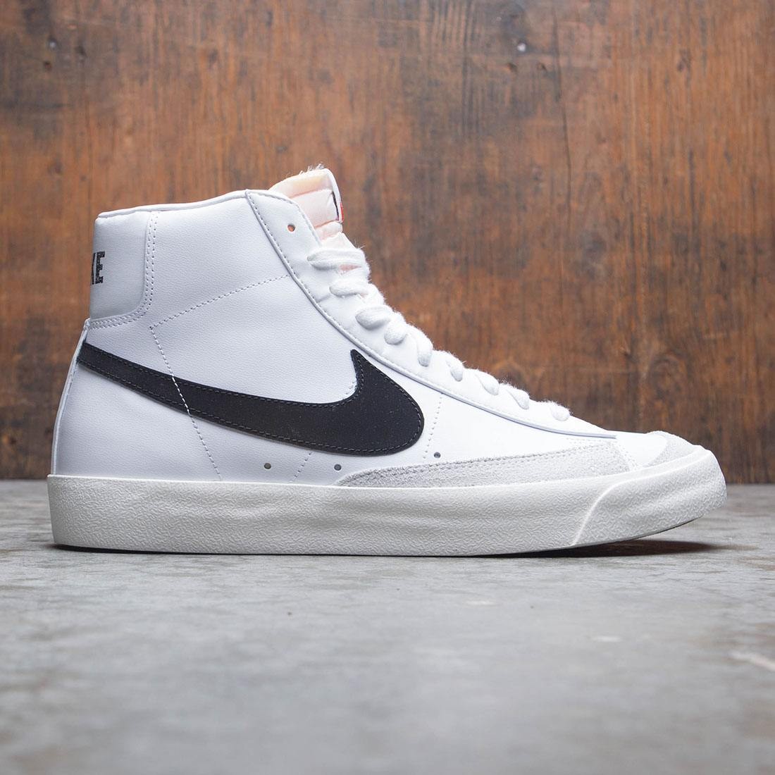 black and white nike blazer mid