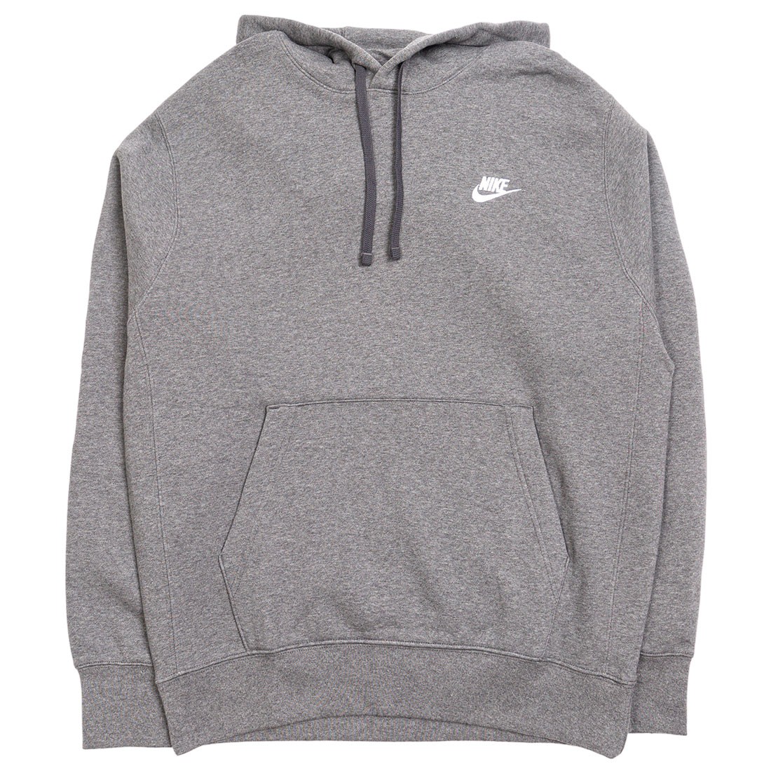 Nike Men Sportswear Club Fleece Hoody (charcoal heathr / anthracite / white)