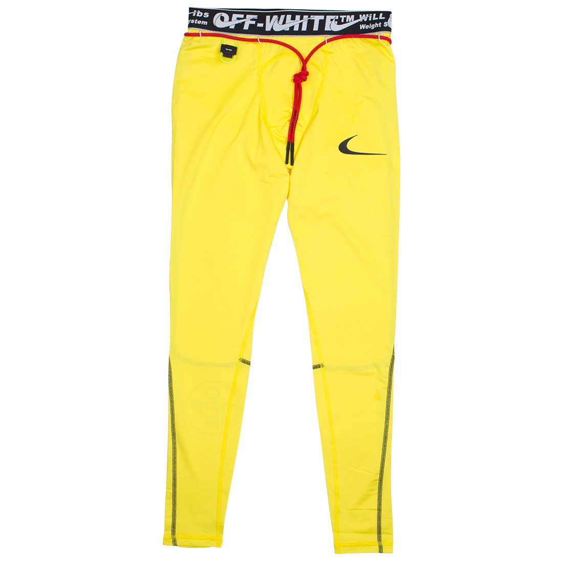 off white yellow tights