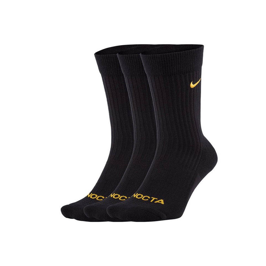 gold nike socks