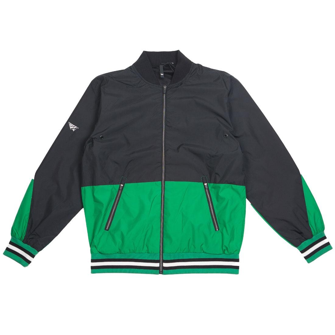 Paper Planes Men Ascent Jacket Black Green
