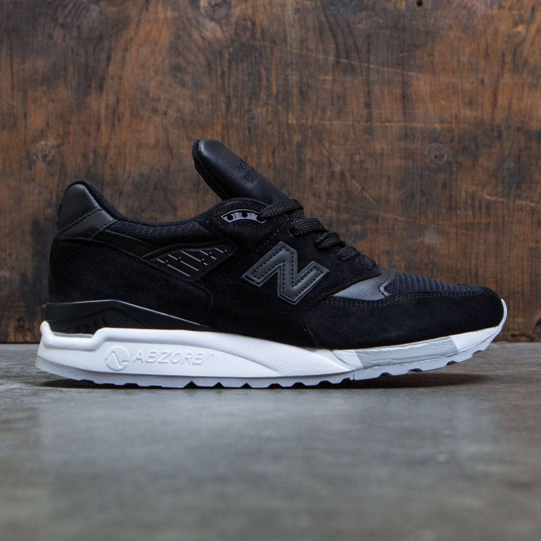 new balance 998 made in usa black