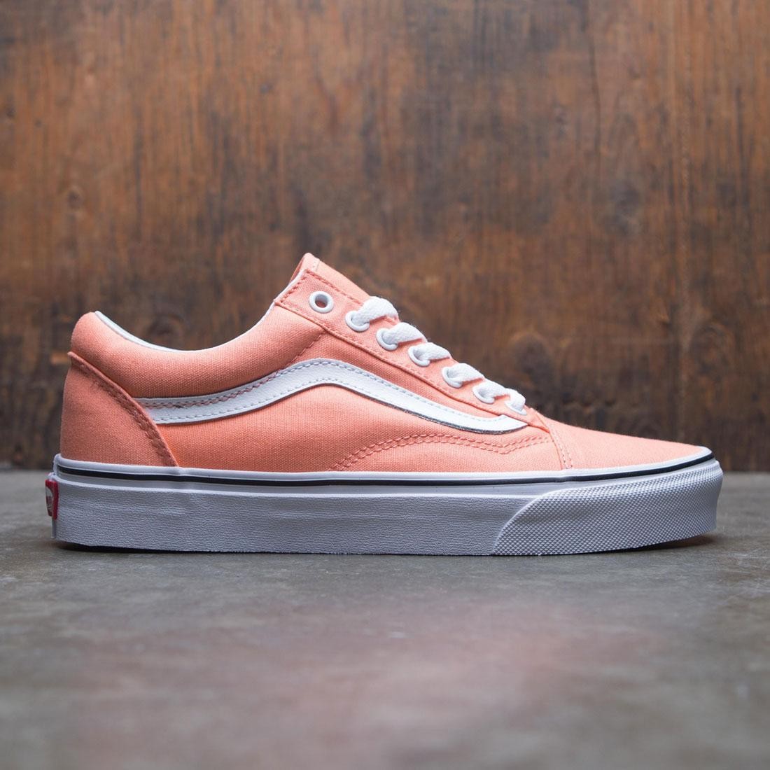 peach vans shoes