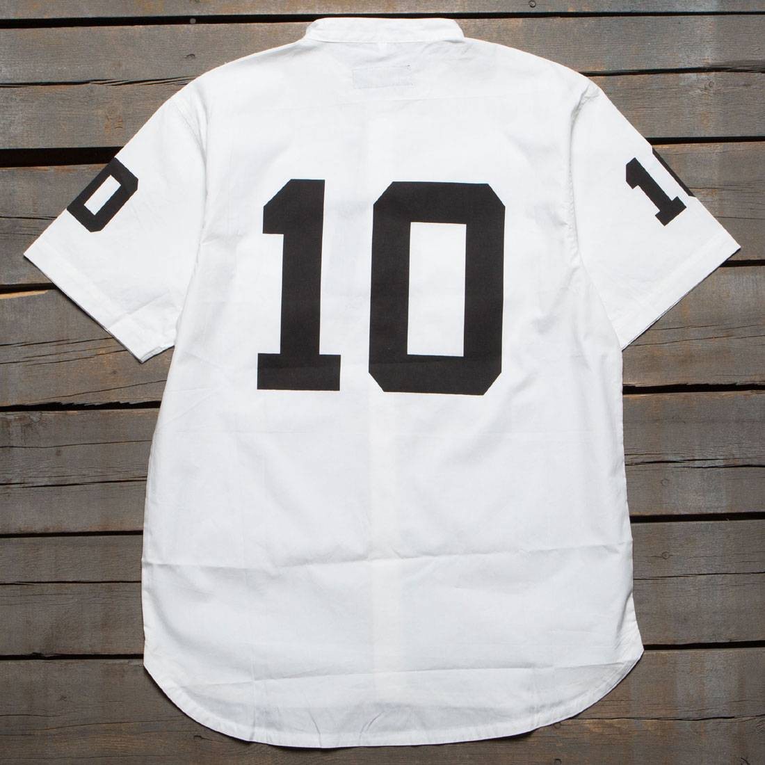 10 Deep Men Big 10 Button Up Shirt (white)