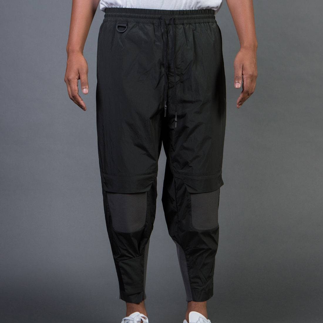 Adidas Y-3 Men Nylon Rib Pants olive dark black olive